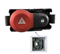 Per RENAULT CLIO III Pulsante Luci Di Emergenza Warning 252103766R