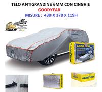 Per Audi A4 Avant Telo Copriauto Antigrandine Spesso 6mm con Cinghie Goodyear