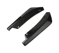 Per Renault Fascia Paraurti Anteriore Posteriore Spoiler Diffusore Splitter Protezione Antigraffio Alette Estensione Minigonne Laterali Universale(Black)