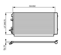 Per Renault Fluence Grand Scénic III Megane CC Modus Condensatore Di Clima