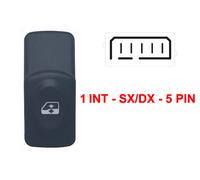 Per Renault Kangoo 05.1998>04.2003 Pulsante Alzacristalli Porta Ant Sx=Dx 5pin