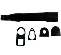 Per Renault Modus dal 2004> Maniglia Est Posteriore Sx Nera in Plastica