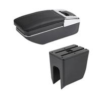 Per Renault Per K-ZE Per Dacia Per Spring Scatola Per Braccioli Per Auto Scatola Portaoggetti Centrale Accessori USB Interni BLNETU(A2 style black line)