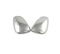 Per Renault Per Kadjar 2016 2017 2018 2019 In Fibra Di Carbonio ABS Chrome Car Specchietto Retrovisore Copertura Trim Cornice(1)