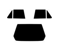 Per Renault R11 5-door Hatchback 1983-89 Pre Taglio Pellicola Finestrini Kit 20%