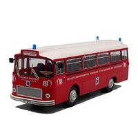 per Renault Saviem SC 5 P 1:43 Camion dei Pompieri Bus Lega Modello Auto Metallo Giocattoli Display Decorazione Regalo Scala pressofuso Modello Auto