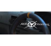 Per Renault Thalia 1999-2008 Vera Pelle Copertura Del Volante + Marrone