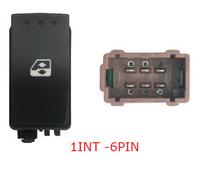 Per Renault Trafic 08.2001>07.2006 Pulsante Alzacristalli Porta Ant Dx 6pin