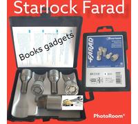 Per Renault Modus dal 2006 Kit Bulloni Antifurto Starlock Farad Cerchi Lega