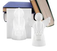 Per Resina Angelo,Forniture Stampaggio Silicone - Cemento Decorazioni Domestiche,Per Organizzatori Feste Cemento Insegnanti D'Arte Hobbistica Eventi A Tema Laboratori Creator Di Gioielli