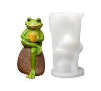 Per Resina Animali Statua Riutilizzabile Rana Caffè