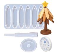 Per Resina Natalizi - Strumento Artigianato Forma Albero | Stampo Per La Realizzazione Di Sottopentola - Per Sapone Argilla Gesso Portapentola Padella Sottopentola Sottotazza