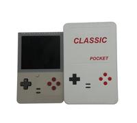 Per Retroid POCKET CLASSIC Custodia Portatile Antigraffio e Anticaduta, Custodia Protettiva Rigida Magnetica per Console di Gioco POCKET CLASSIC. (Bianco)