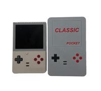 Per Retroid POCKET CLASSIC Custodia Portatile Antigraffio e Anticaduta, Custodia Protettiva Rigida Magnetica per Console di Gioco POCKET CLASSIC. (Grigio)