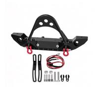 Per RGT Per MST 1/10 Auto Paraurti Anteriore Posteriore Con Luce | Bull bar paraurti anteriore posteriore in lega luce porta ruota scorta pezzo RC installazione facile RC Ricambi modellismo