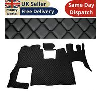 Per Rhd Scania S 2020 + Auto Pieghevole Sedile Passeggero Nero Eco Pelle Terra