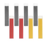 Per Ricariche Matite Tracer Set 48pz 2 8mm per Lavorazione Legno e Disegno