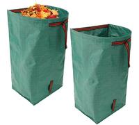 per Rifiuti da Giardino - Contenitore Pieghevole Grande Capacità,2 Pezzi 270L Pulizia Detriti - Per Ritagli Detriti Esterno Festa Bucato Campeggio BBQ Edilizia Cucina Giardinieri