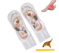 per riflessologia, calze per riflessologia, set per massaggi | calze e bastoncini | per esercizi muscolari rilassanti per stress del piede, tensione muscolare, stretching sportivo