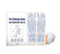 per riflessologia | Comodi da massaggio con strumento di massaggio - Set di da massaggio, per riflesso, strumenti per massaggio ai piedi per il relax