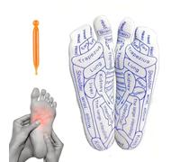 per riflessologia, set per massaggio ai piedi con bastoncini per punti spa, rimedio per il dei punti di agopuntura del piede per il massaggio ai piedi, suole lenitive per uomo e donna