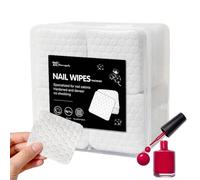 per rimuovere lo smalto - 10x10x6 cm Salviette extra morbide in tessuto non tessuto, Detergente per unghie delicato super assorbente | per la casa salone manicure pedicure donne ragazze prof