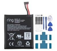 Per Ring Video Doorbell Ring S2 5200mAh Batteria sostitutiva