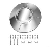 Per riscaldatore a forma di ombrello, riflettore, scudo costruito in alluminio resistente alla corrosione per uso esterno (4+1 con distanziatore)