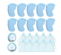 per Rivelare Il Genere - Set Regalo di Sapone con Impronta Fatta A Mano | Souvenir per Feste per Shower, Ricordi Ideali per Gli Ospiti, Adatti per Matrimoni, Feste di Compleanno, Event