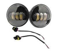 Per Road Per King FLHR 1994-2013 Per Electra Per Street Per Glide FLHX 2014-2021 Faro Per Moto Indicatore Di Direzione Faro Principale Faro Del Motociclo(4.5 inch black)