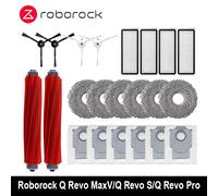 Per Roborock Q Revo MaxV/Q Revo S/Q Revo Pro Robot Aspirapolvere Accessorio Sacchetto per la Polvere Spazzola Laterale Principale Filtro Hepa Panni di Ricambio