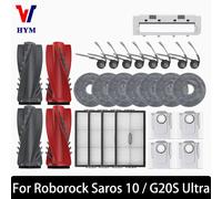 Per Roborock Saros 10R /G20S Ultra /S9 Maxv Sottile Accessori Spazzola Laterale Principale Filtro Mop Borse Robot Aspirapolvere Pezzi di Ricambio