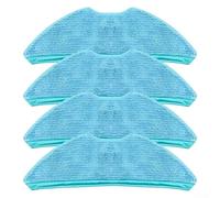 Per Robot Aspirapolvere Mop Panno Ricambio per MEDION Per X50 SW MD 2004 Microfibra Sostituzione Rag Pack 4 10 o 20 (4 PACK)