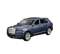 Per Rolls Royce Cullinan 1 32 Modello Auto Lega Tirare Indietro Bambini Giocattolo Veicolo 7 Porte Possono Essere Aperte(Blu)