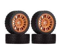 Per Rolly XV02 Per TT01 LCPTG FW06 1/10 4 Pezzi 12 Mm Esagonali 68 RC Auto Pneumatici Gomma Cerchione Accessori Aggiornamenti Sostituzione E Riparazione Pneumatici RC(Brown)