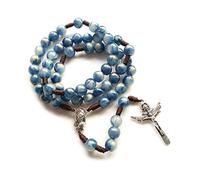 Per Rosario Collana Catena di Perline Madre Maria Ciondolo Gioielli Cattolici Per La Casa Religiosi Donne Uomini Religione Rosario Collana Uomo