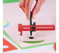 per rotante - per carta circolare multifunzionale, per con raggio regolabile, impugnatura antiscivolo | Tagli rotondi puliti per modellismo, co