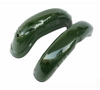 Per Royal Enfield 350cc Anteriore Parafango Posteriore FENDER Set Battle Verde