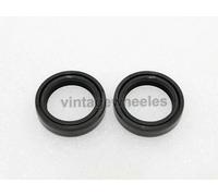 Per Royal Enfield Anteriore Guarnizione Forcella Set 2 Thunderbird Eelctra Tonda