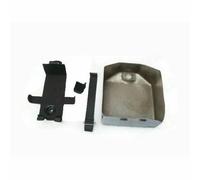 Per Royal Enfield Batteria Scatola con Coperchio Acciaio Cromato