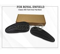 Per Royal Enfield Classic 650 Tank ginocchiera colore nero D2