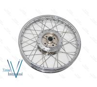 Per Royal Enfield Classic cerchio ruota posteriore 19" cromato con mozzo e 40...