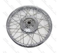 PER ROYAL ENFIELD CLASSIC CERCHIO RUOTA POSTERIORE COMPLETO 18" CON 40 RAGGI ...
