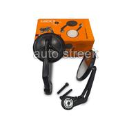 Per Royal Enfield Classic Reborn E Meteor 350 SPECCHIO BAR END NERO