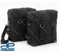 Per royal enfield Classico 350 500 Militare Borsa Laterale Borse Nero Gec