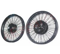 Per royal enfield Classico 80 Raggi Anteriore Post. Disco Freno Cerchione Gec