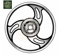 Per Royal Enfield Classico Lega Ruota Kit, 19'' -45.7cm, Disco -drum Coppia Di