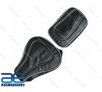 Per Royal Enfield Copertura Del Sedile Anteriore E Posteriore Nera