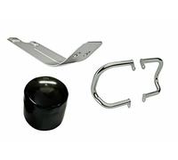 Per Royal Enfield GT Continental 650 Sump Guard Compatto Paraolio Filtro