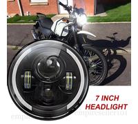 Per Royal Enfield Himalayan 2018-2022 Faro proiettore LED da 7" pollici Halo ...